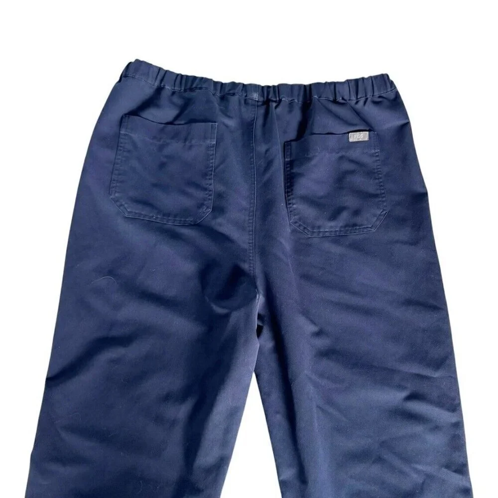 FIGS Pisco Technical Collection Blue Scrub Pants Men's Sz Large